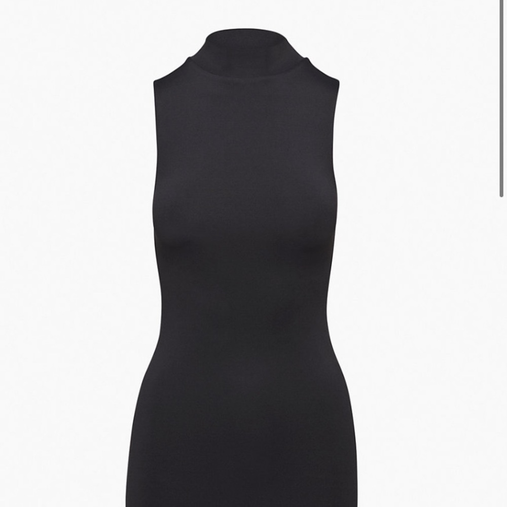 Babaton Contour mock neck mini dress